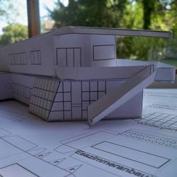 Paper model Haus Schminke