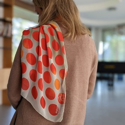 Scarf "Light spots"