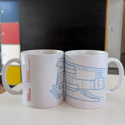 Coffee mug with Nudeldampfer